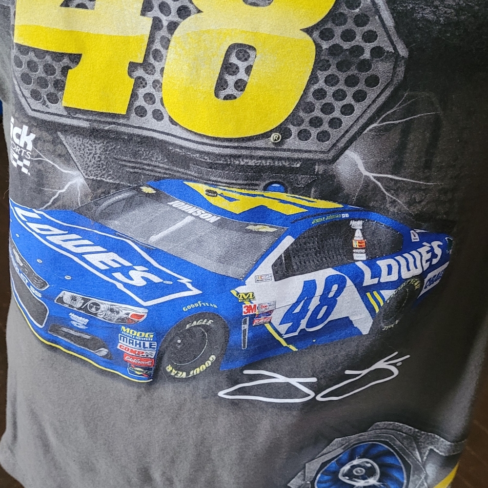 Jimmy Johnson racing tee shirt medium hendrick